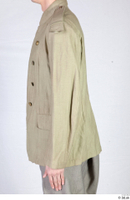  Photos Man in Historical Servant suit 1 18th century Servant suit historical clothing jacket upper body 0003.jpg